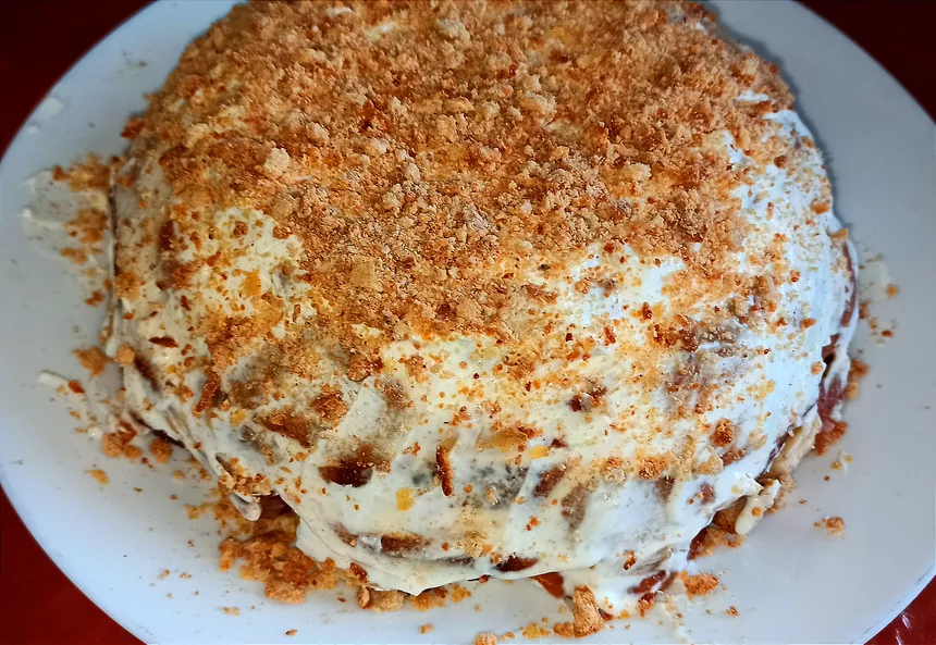 Легкий торт из пряников