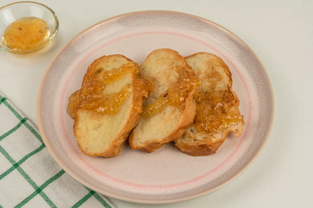 Постные гренки